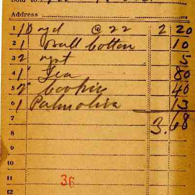 Receipt,1919