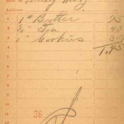 Receipt, 1920