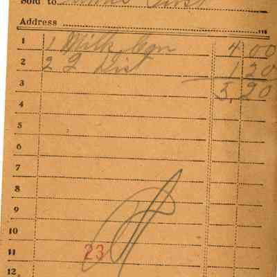 Receipt, 1919