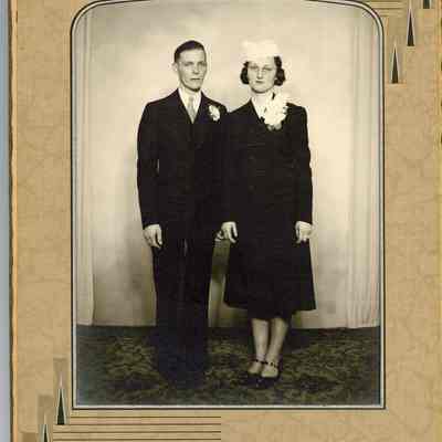 Couple Portrait, Ca. 1950