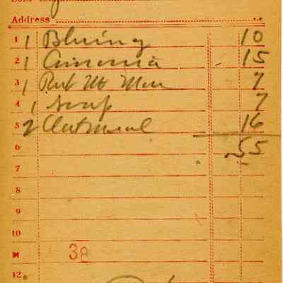 Receipt 1919