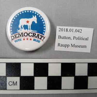 Democrat Button