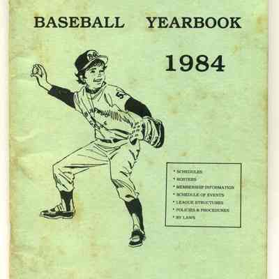 Buffalo Grove Recreation Association Baseball Yearbook 1984