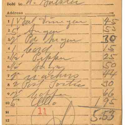 Receipt, 1919