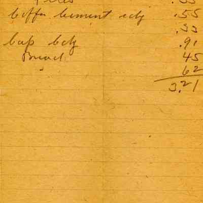 Firnbach and Raupp Receipt 1919