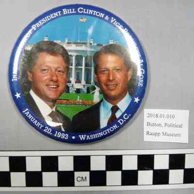 Clinton Gore Campaign Button