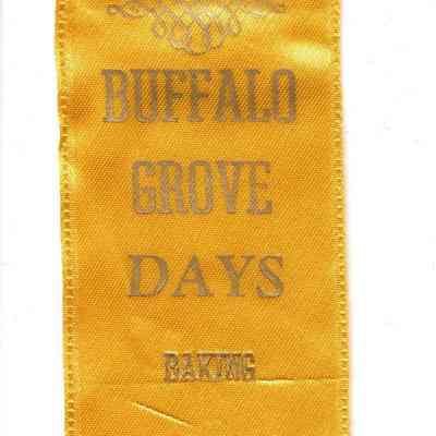 Buffalo Grove Day Homemaking Prize Ribbon