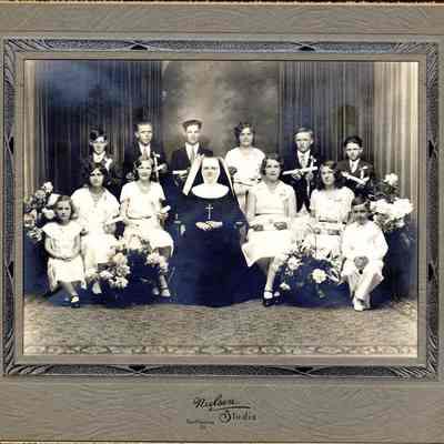 St Mary's School Graduation C. 1925
