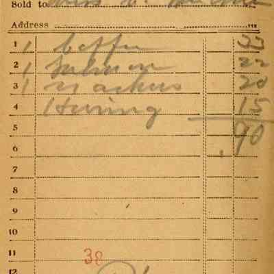 Receipt,1919