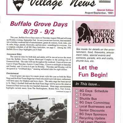 Village News BG Days 1991
