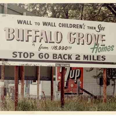 Buffalo Grove Home's Ad ca. 1960