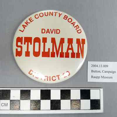 David Stolman Campaign Button