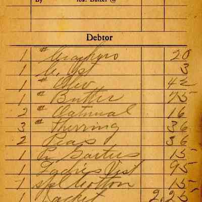 Receipt, 1920
