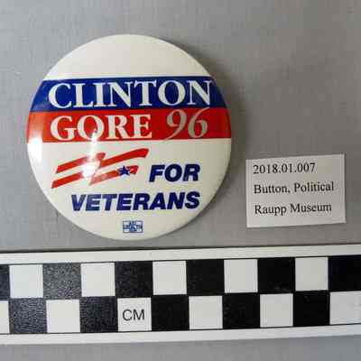 Clinton Gore Campaign Button