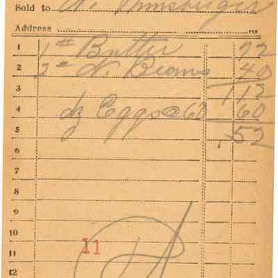 Receipt, 1919