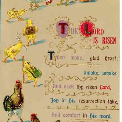 Leikam Easter Postcard