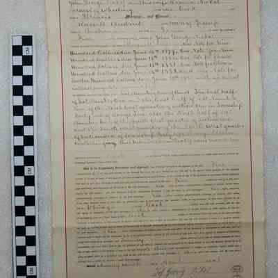 Indenture, 1878.