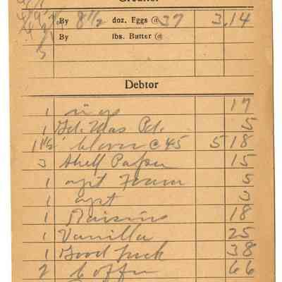 Receipt, 1919