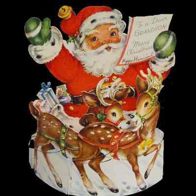 Christmas Postcard, C. 1910