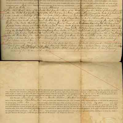 Warranty Deed Pankratz and Ursula Weidner to Melchior Raupp 1890