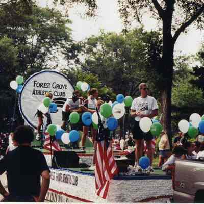 Buffalo Grove Days Parade Forest Grove Athletic Club float