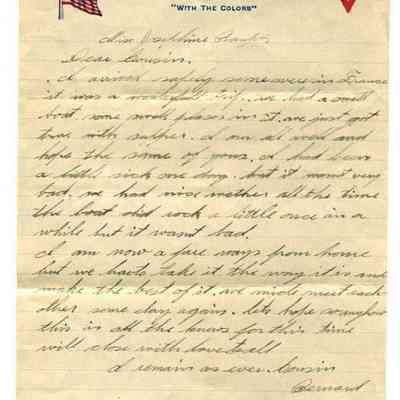 WWI Letter, May 1918
