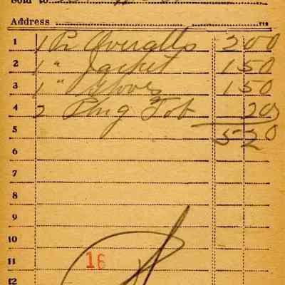 Receipt 1919