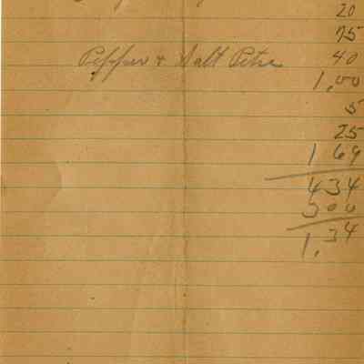 Receipt,1919