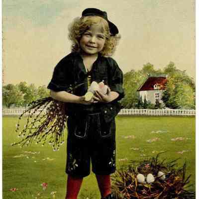 Leikam Easter Postcard, C. 1910