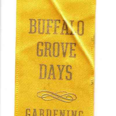 Buffalo Grove Day Gardening Prize Ribbon
