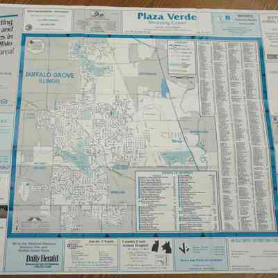 1992 Buffalo Grove Map