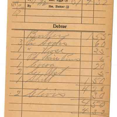 Receipt, 1919