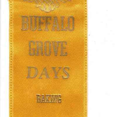 Buffalo Grove Day Homemaking Prize Ribbon