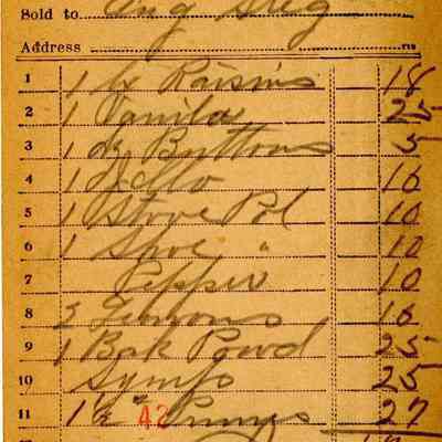 Receipt,1919