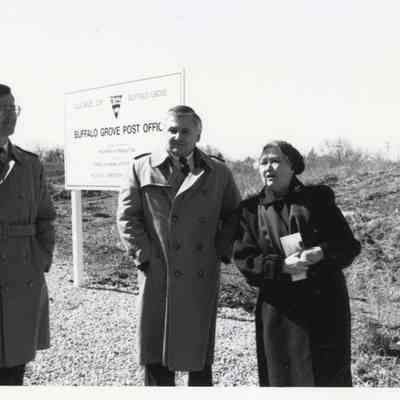 BG Post Office Ground Breaking March 1991