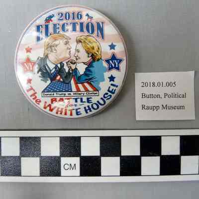 Trump vs. Clinton Campaign Button
