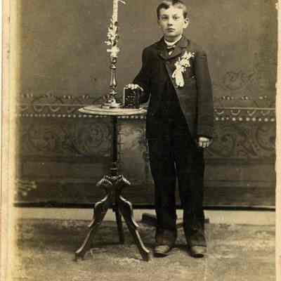 Edward Brehm, First Communion C. 1885