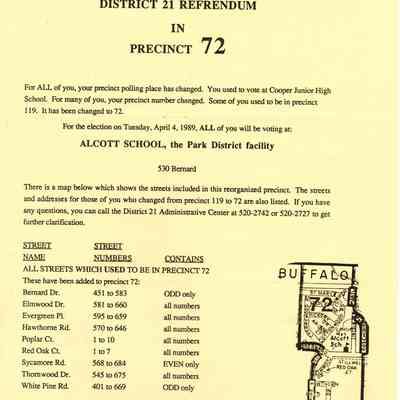 Notice to Voters 1989