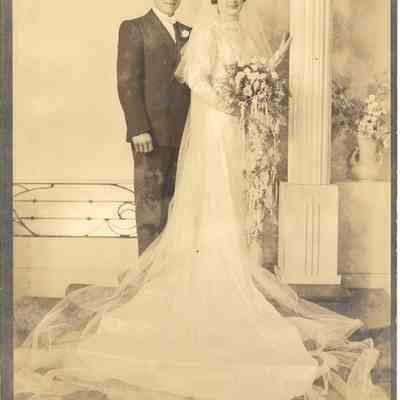 Peter Albert and Catherine Weidner Wedding Portrait
