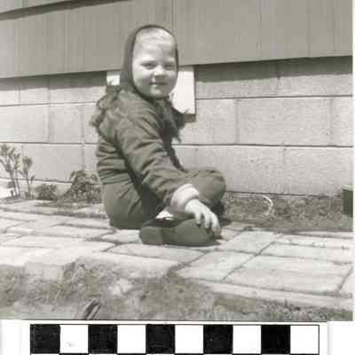 Leandra Lorraine Weidner Planting Onions, 1960s