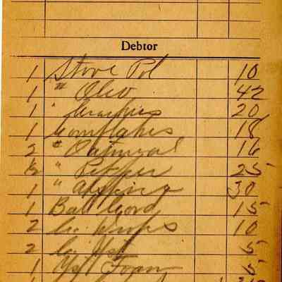 Receipt, 1920