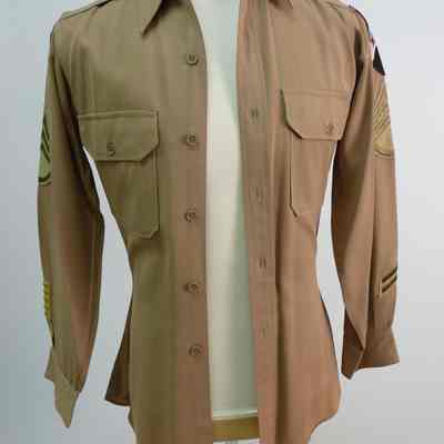 Korean War Army Dress Shirt