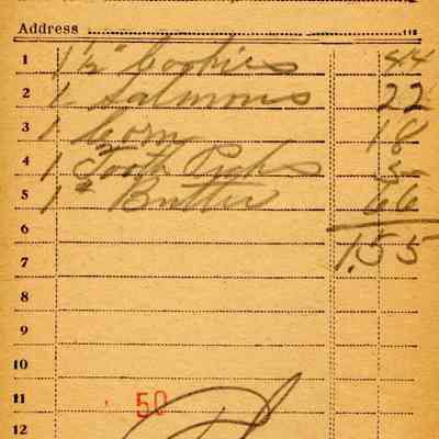 Receipt 1919