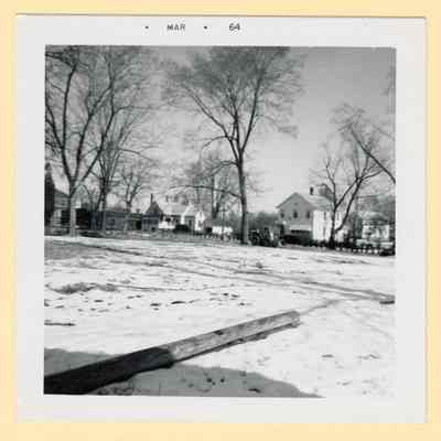Looking East across BG Road, 1964