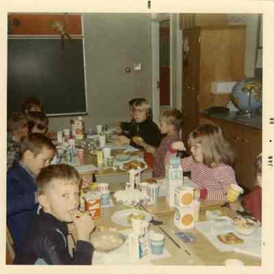 Alcott School breakfast