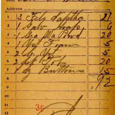 Receipt,1919