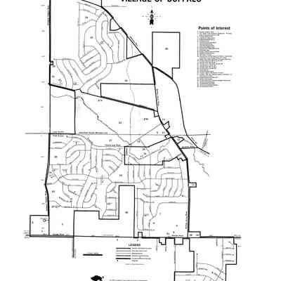 Buffalo Grove Map 1968