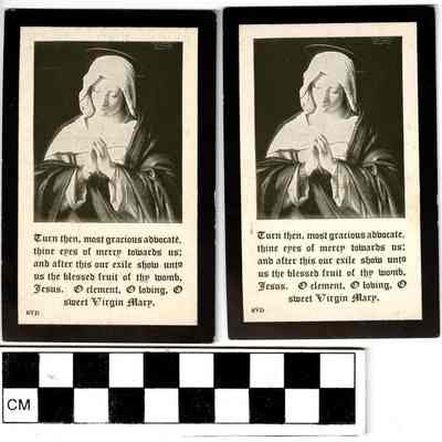 Stephen Hinz Funeral Prayer Card