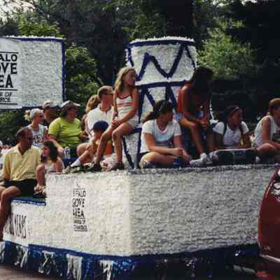 Buffalo Grove Days Parade Buffalo Grove chamber of commerce float