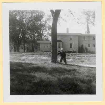 Child by St. Mary School, C. 1960s